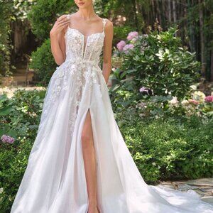 New wedding dress..Off white/nude bridal gown